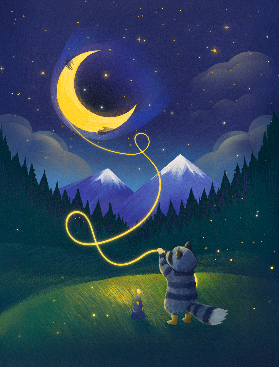Riddle — The Wandering Wizard Raccoon
