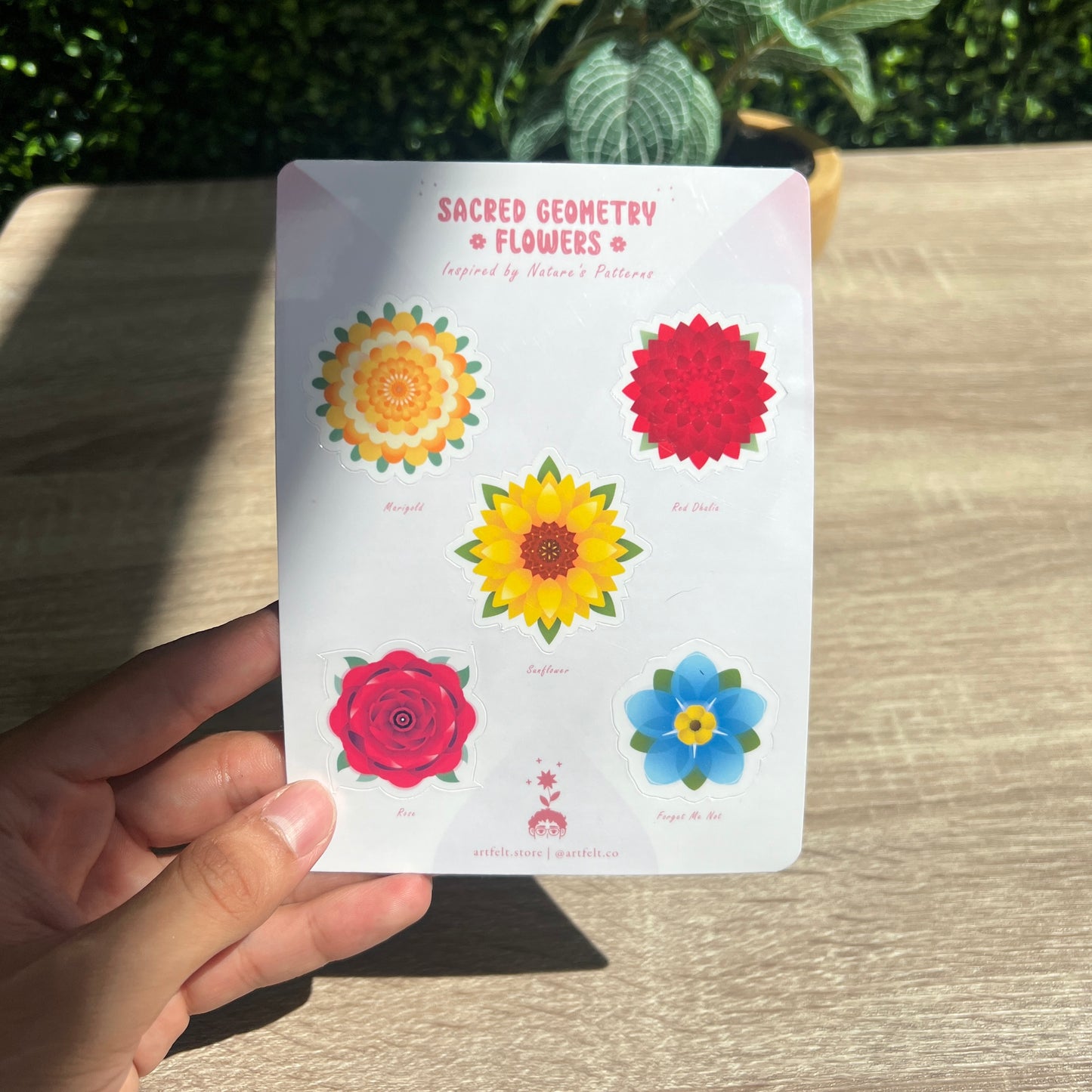 Sacred Geometry Flowers